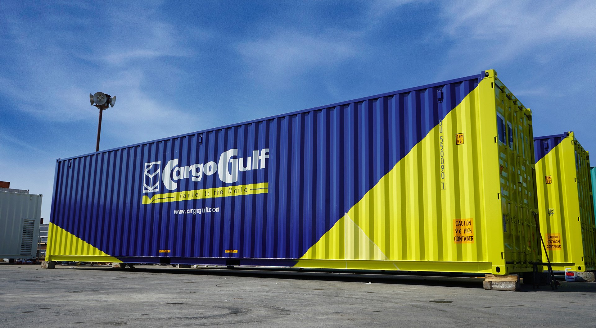 shipping container painting Dubai